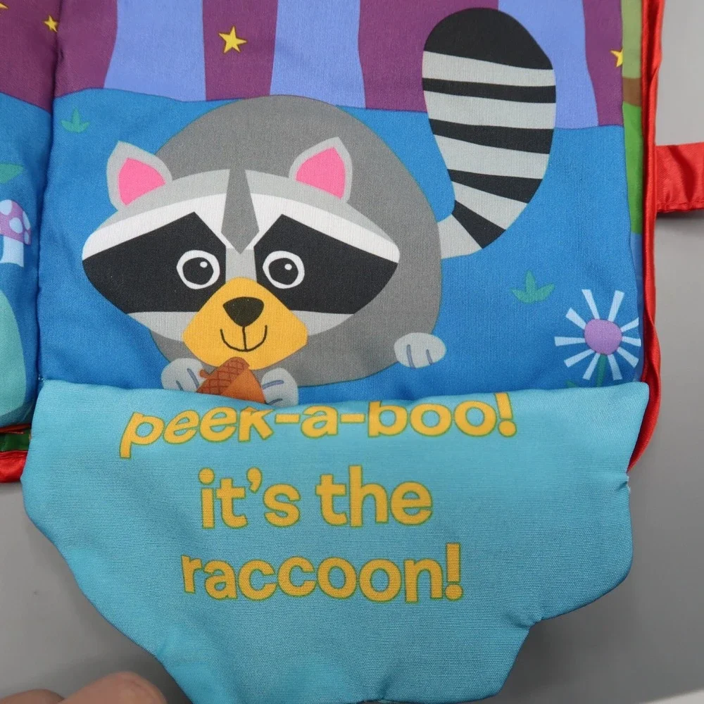 Lamaze Peek-A-Boo Forest Clip On Baby Teething Crinkle Soft Book & 2 Flipazoo